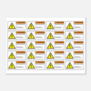 A4 sheet, 20 labels